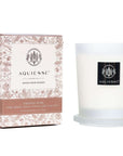 Fireside Wish candle by Aquiesse with elegant packaging, evoking warmth and cozy gatherings.