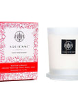 Winter Currant candle by Aquiesse in decorative packaging, featuring white currant and bergamot fragrance.