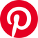 Pinterest logo on a red background, symbolizing social media and visual inspiration.