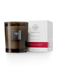 French Oak Currant Candle by Aquiesse, featuring deep red currant, citrus, and French oak in an elegant container.