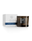 Moonlit Petals Candle with night blooming jasmine, white gardenia, and warm musk for a mystical ambiance.