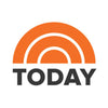 Logo of the Today Show featuring a stylized orange sun and the word 'TODAY' in bold black letters.