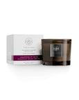 Grapefruit Acai scented candle with rich balsam vanilla, featuring white grapefruit and tart acai berry notes.